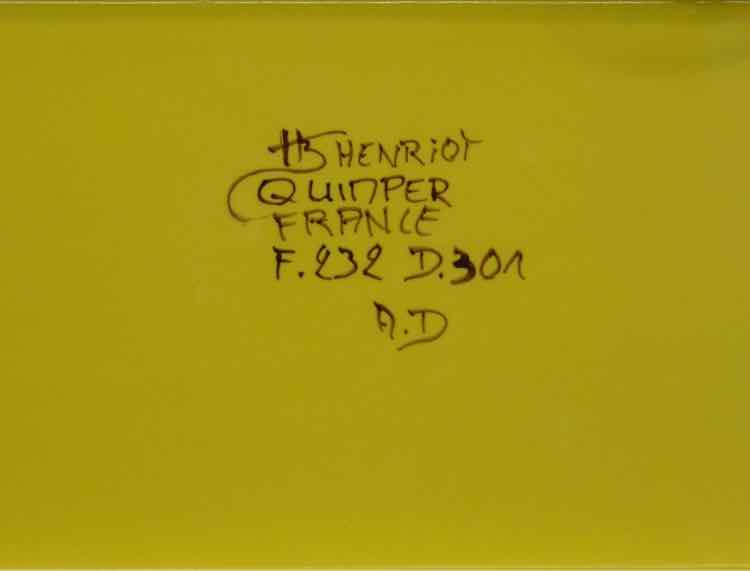 Quimper Pottery Tray