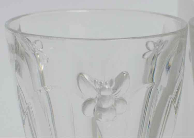 Vtg. Lenox Butterfly Bee Meadow Glasses