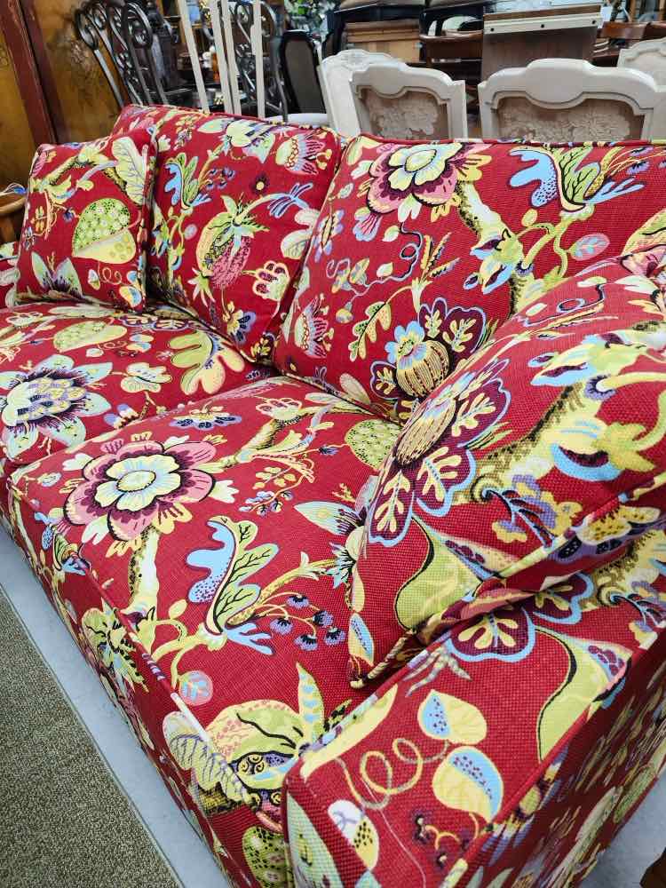 Braxton Culler Red Floral Sleeper