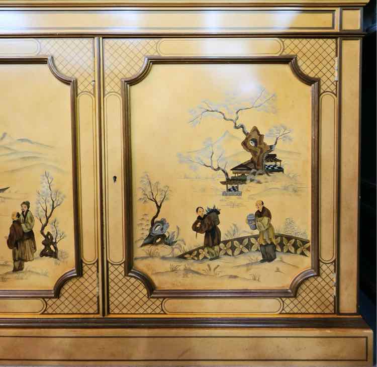2 Piece Asian Cabinet