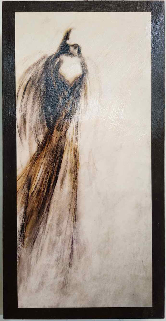 “Ascending" Mixed Media by Thomas Andrew 12”x6”