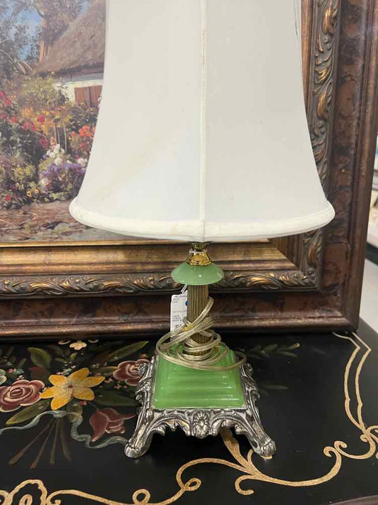 Vintage Green Lamp