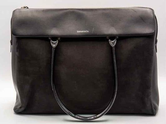 Tiffany &Co Peyton Leather Satchel