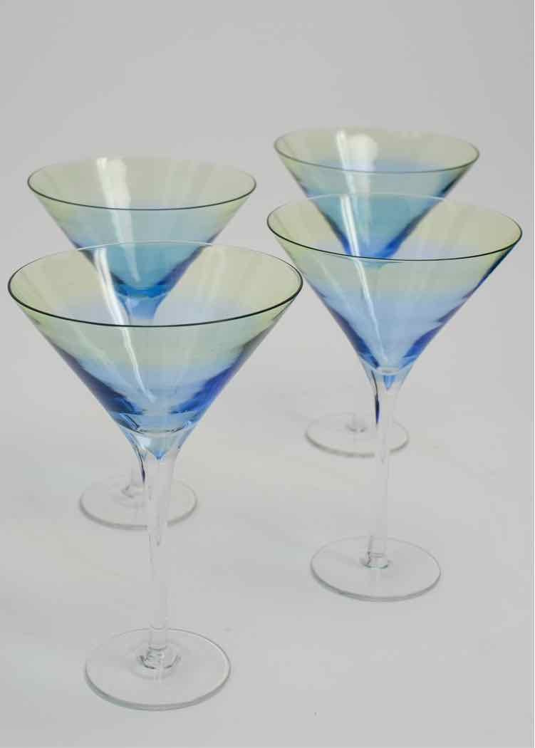 Circleware Romania Ombre Martini Glasses