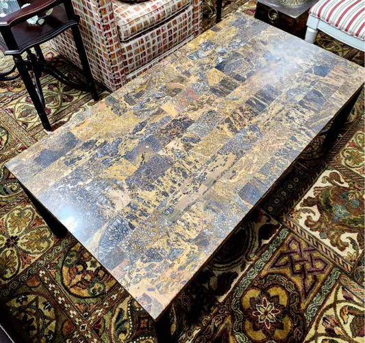 Stone Top Coffee Table