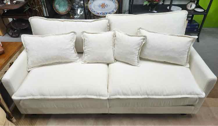 White Loveseat