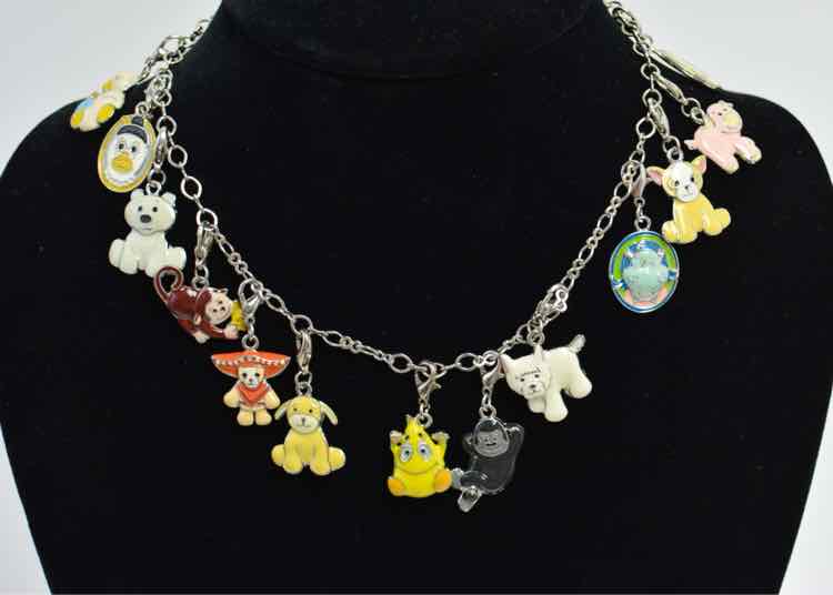 Webkins 17 Charm Necklace