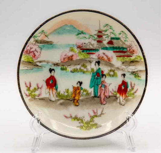 Japan Geisha Decor Dish