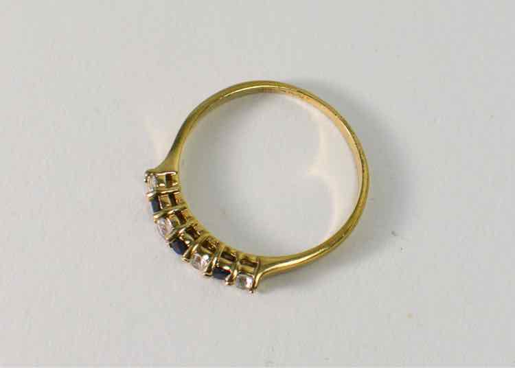 Sapphire Blue Ring