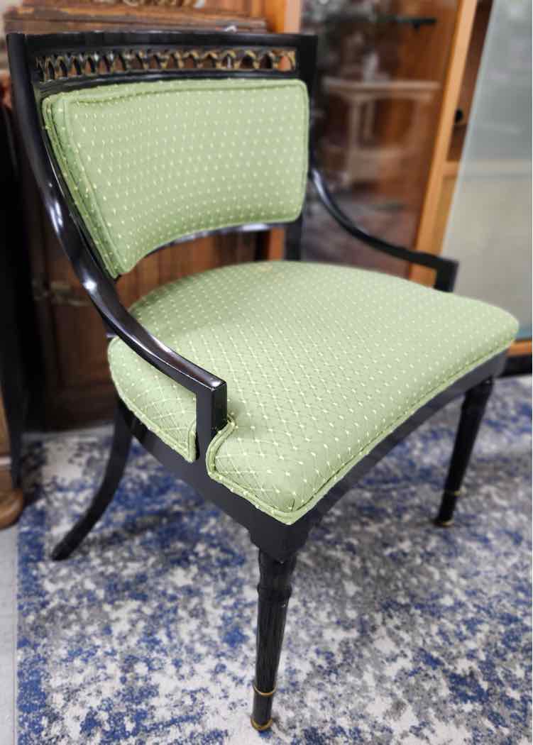 Green Upholstered Chair