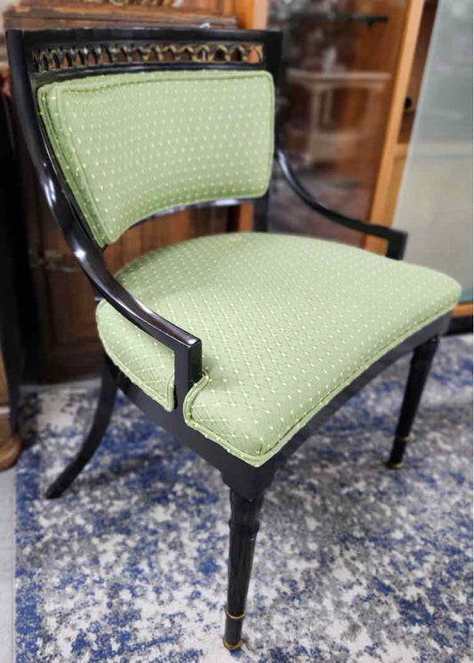 Green Upholstered Chair