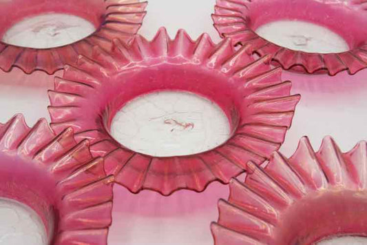 Vintage Ruffle Dishes
