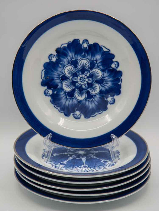 Bombay Rosette Salad Plates