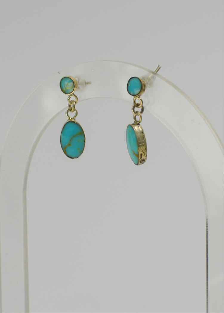 Turquoise Drop Earrings