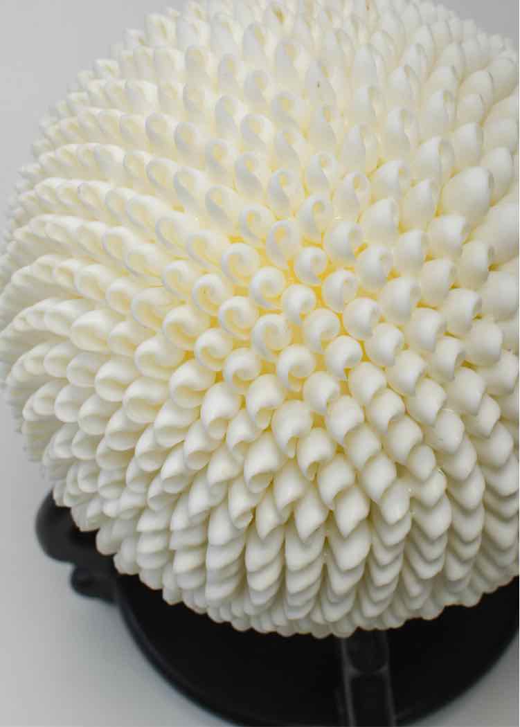 Decor C. 1990s Seashell Sphere