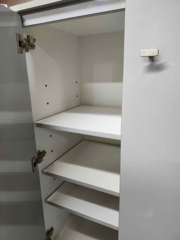 Grey Formica Wardrobe