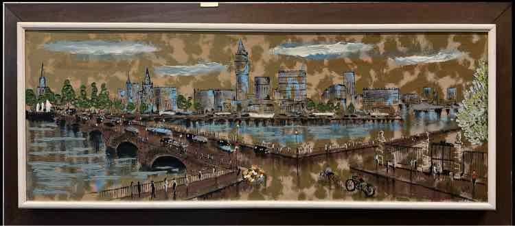 'London' Original by Fairchild Art