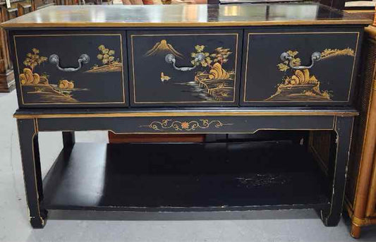 Chinoiserie Style File Cabinet