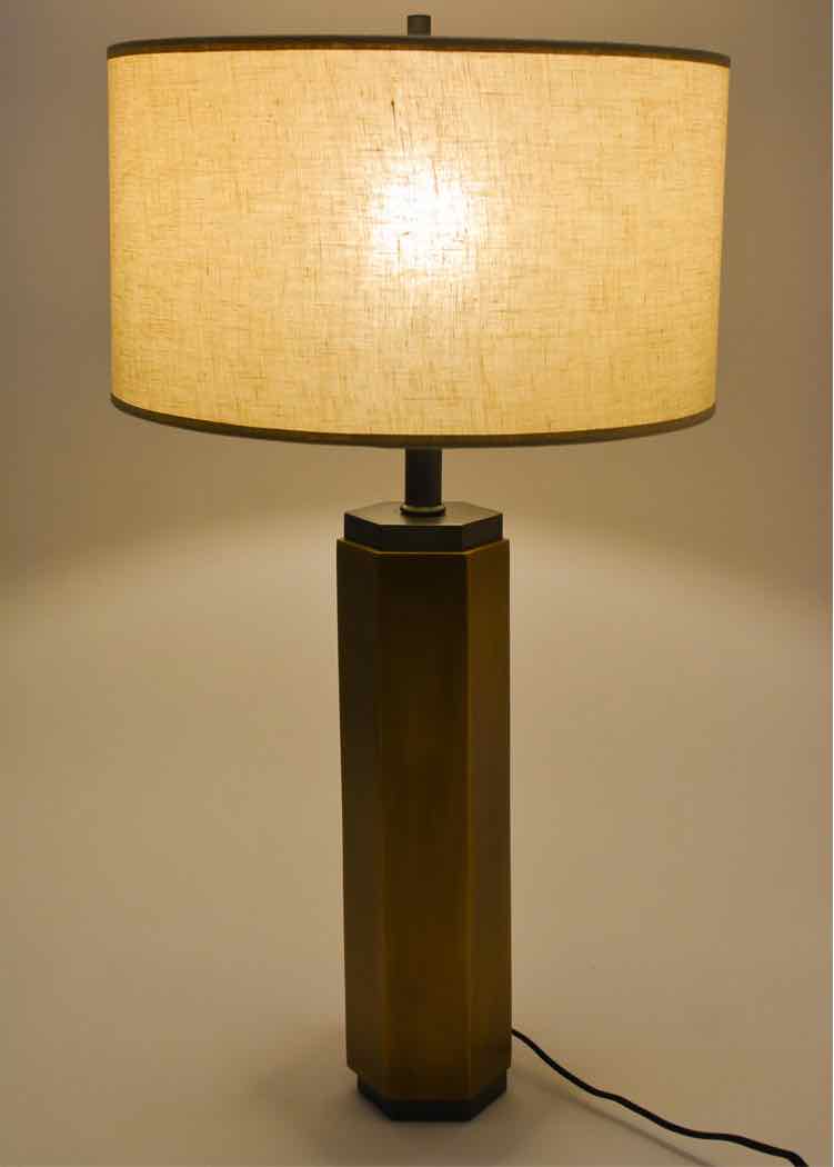 Metal Gold Tone Lamp