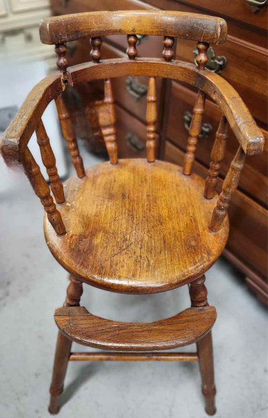 Antique Child’s Dinner Chair