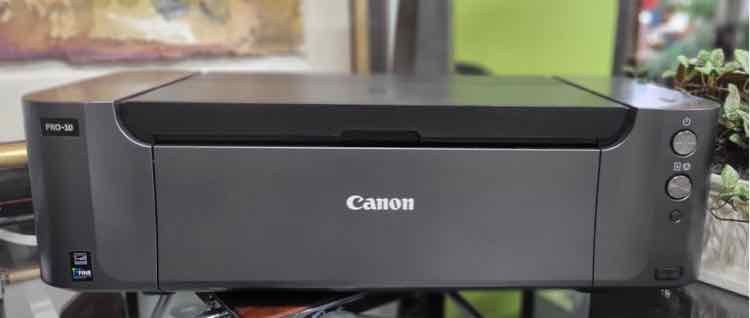 Canon Pixma Pro-10 Printer w/Ink