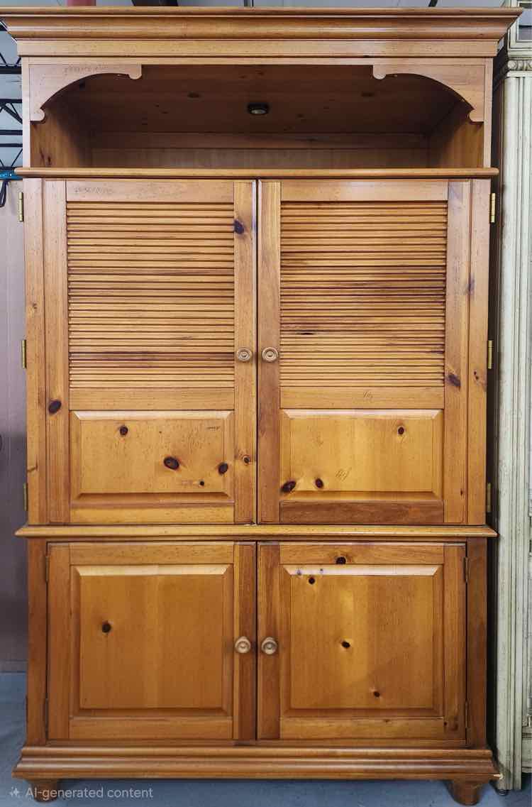 Wood Armoire