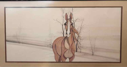 "Spirit of Equus" Signed and Numbered- P. Buckley Moss