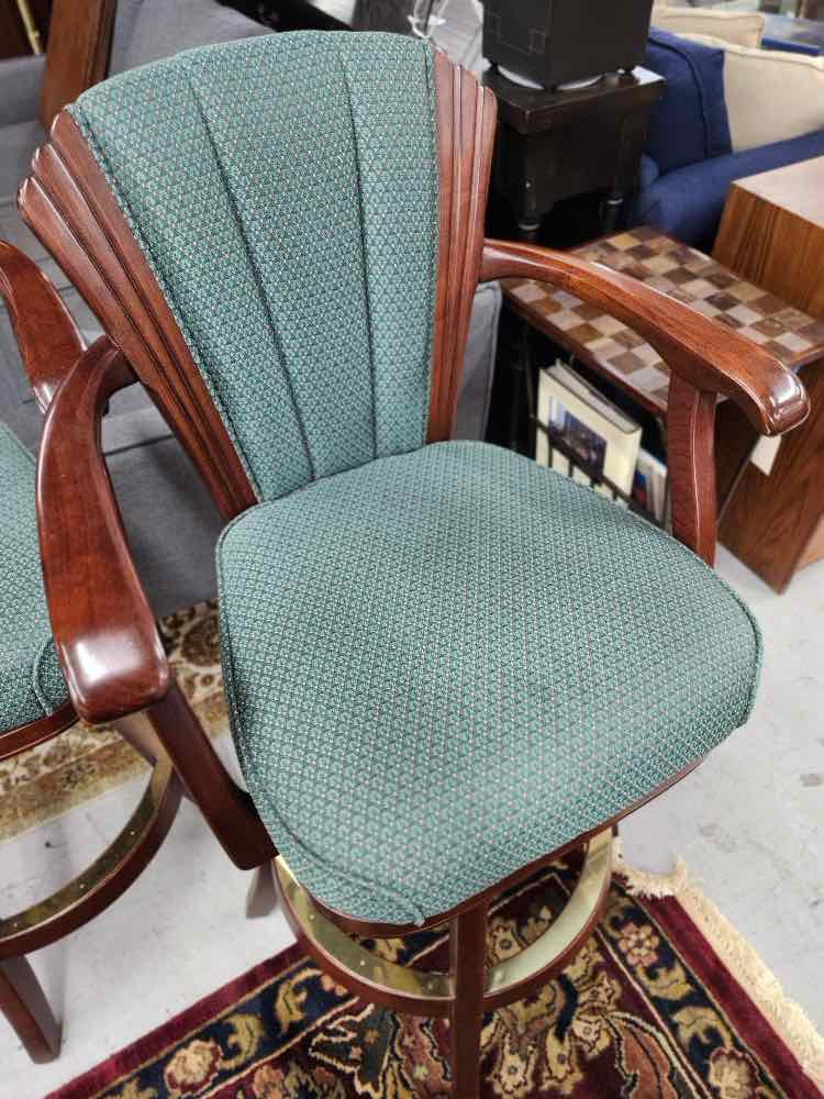 Pair of Mikhail Darafeev Swivel Stools
