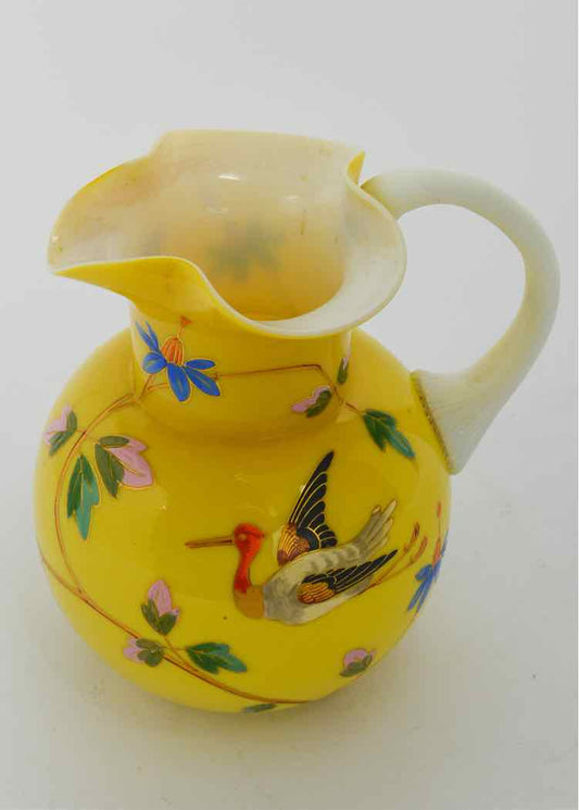 Porcelain Yellow Pitcher