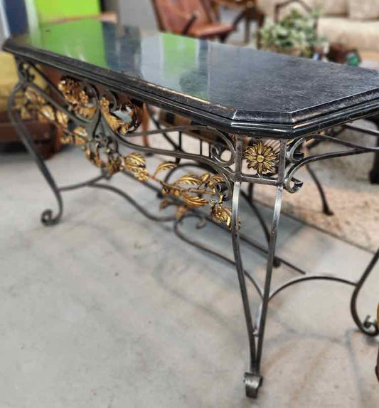 Stone/Metal Entry Table