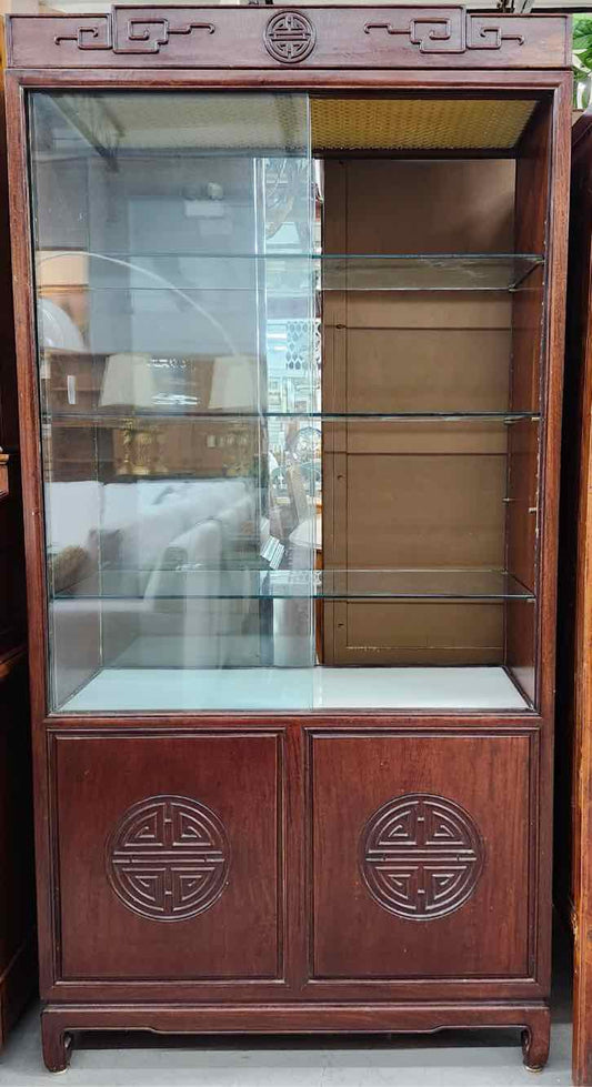 Double Glass Cabinet