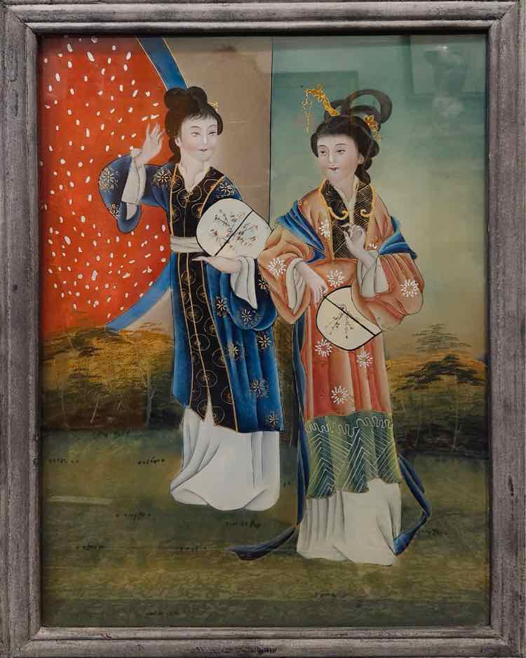 Art Reverse Glass Painting