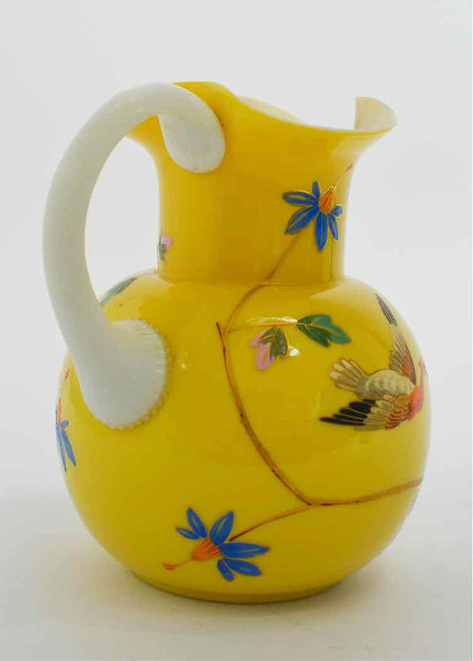 Porcelain Yellow Pitcher