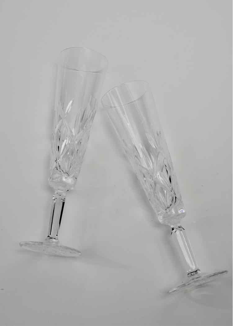 Pair Tiffany & Co 'Sybil' Crystal Glassware
