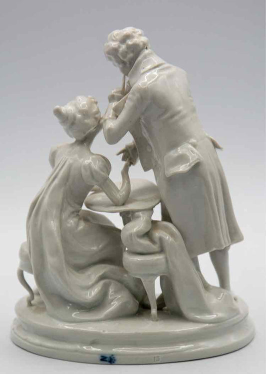 Ernst Bohue Carlthreme Porcelain Teacher/Student