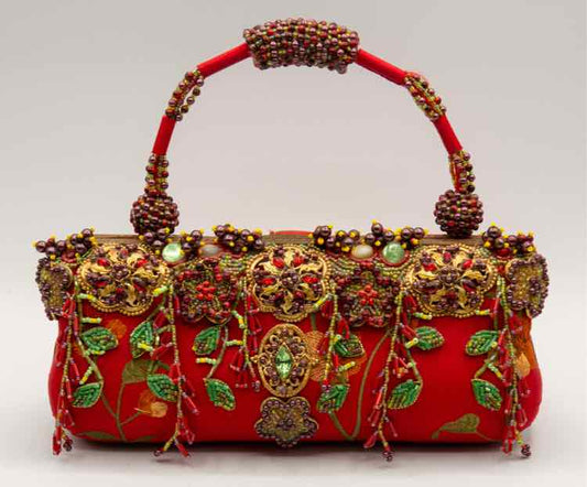 Vtg. Mary Frances Evening Purse
