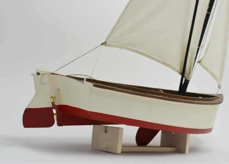 Wooden Handcrafted Sailing Ship Decor