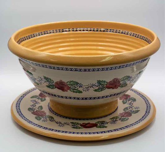 Mose Pottery Bowl and Platter