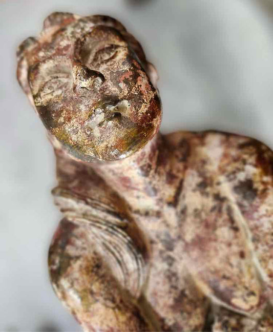 Mermaid Candle Holder Statue