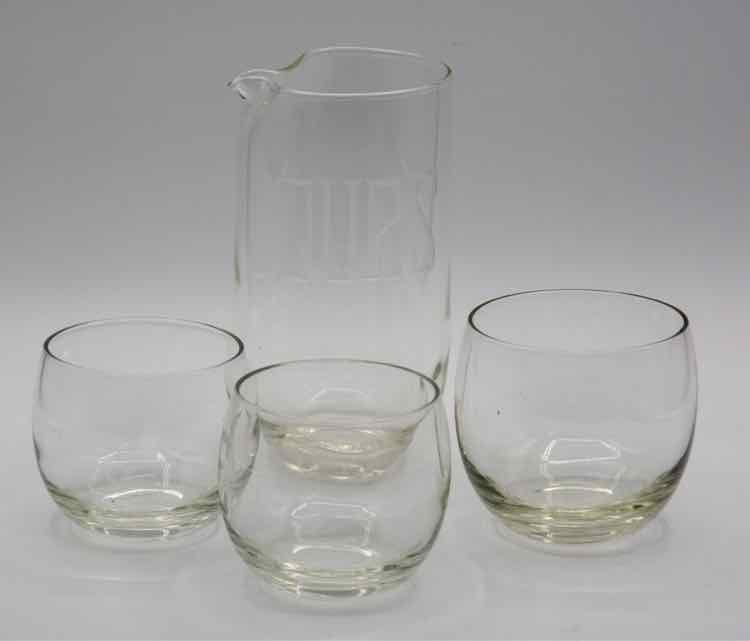Cocktail Pitcher & Glasses