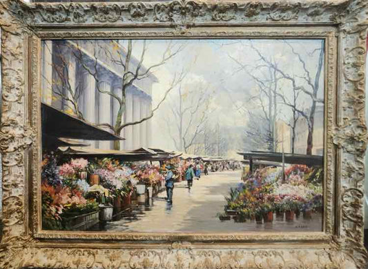 Oil Painting by H.F. Root