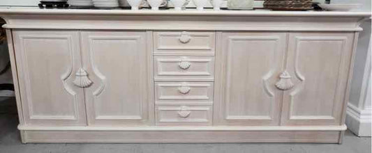 Wood Cream Credenza