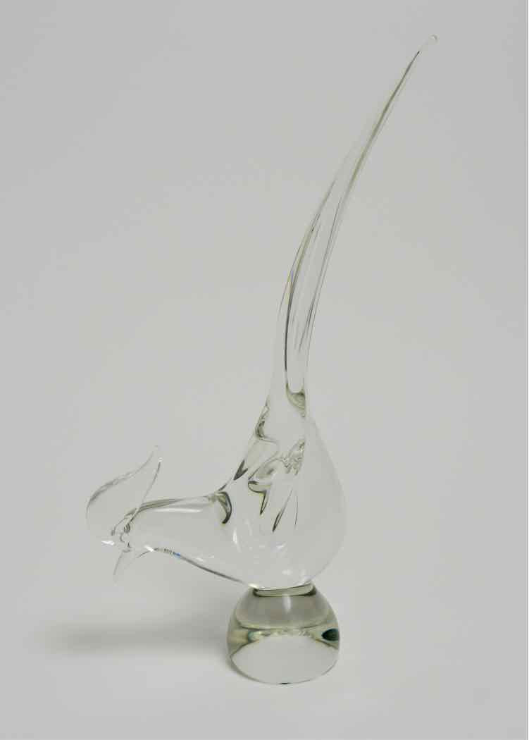 Glass Roadrunner Figure
