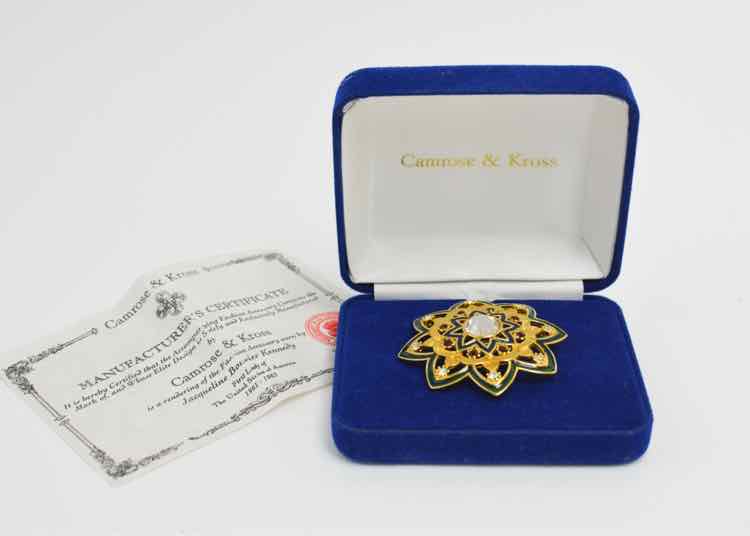 Camrose & Kross gold-tone LBK Kilt Pin