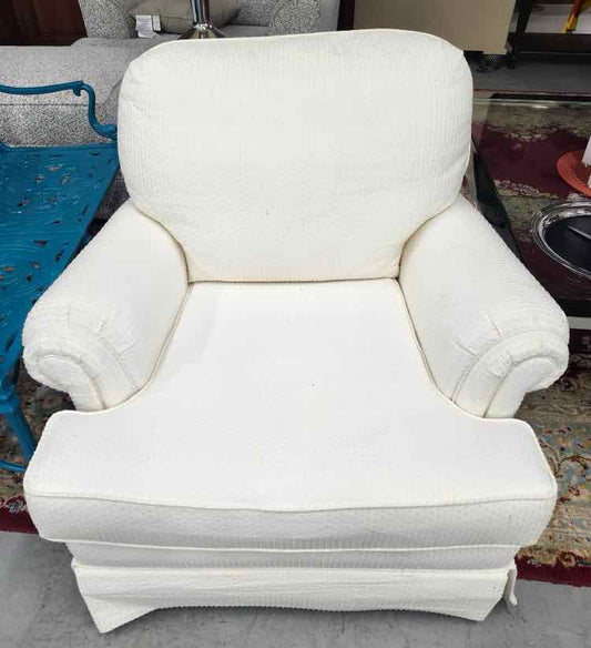 Norwalk Cream Swivel Chair