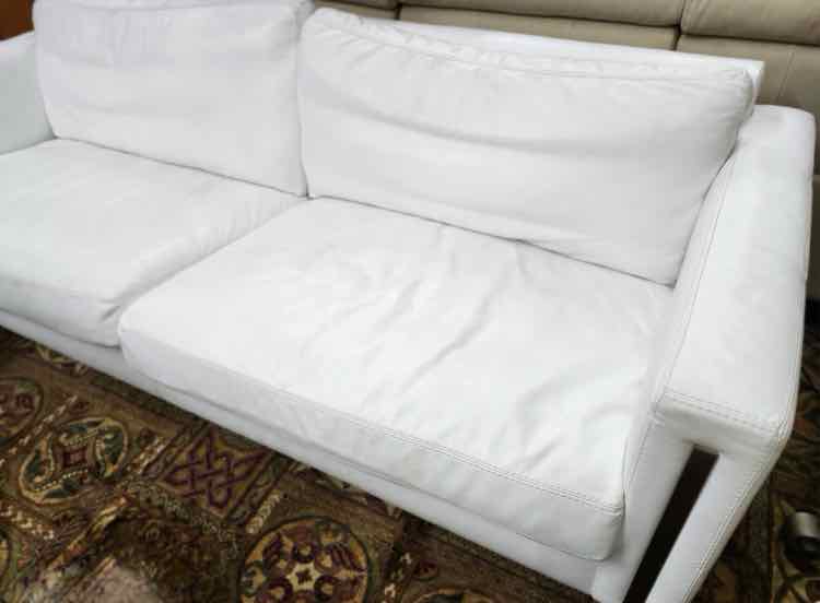 White American Leather Couch AS IS