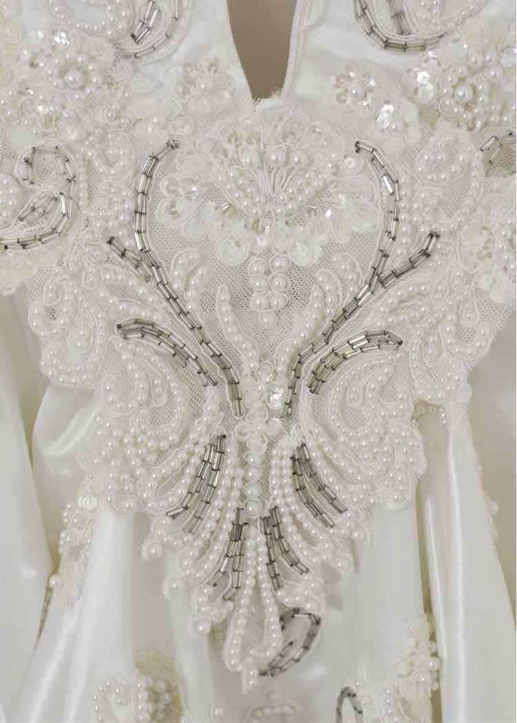 1980's Custom Wedding Dress