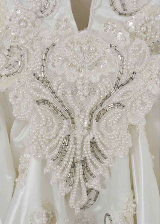 1980's Custom Wedding Dress