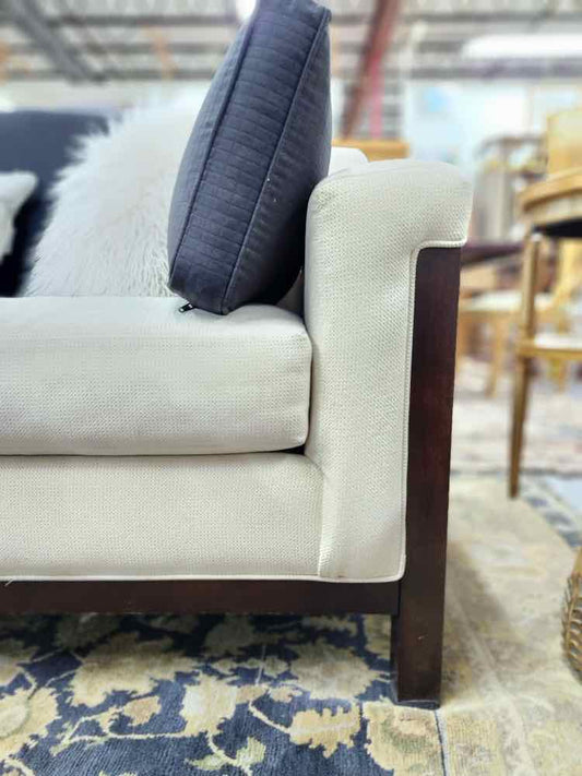 American Signature Couch w/Black Pillows