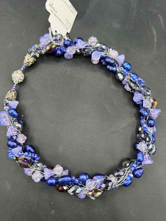 Purple/Lavender Bead Necklace